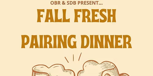 Fall Fresh Pairing Dinner