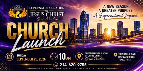 Supernatural Nation Grace Pavilion Launch