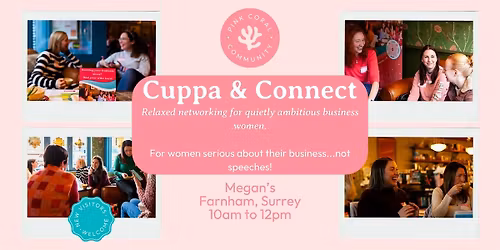 Women's Networking | Farnham, Surrey | Pink Coral Community
