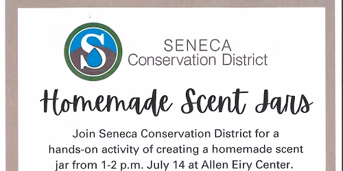 Homemade Scent Jars - Seneca Conservation District