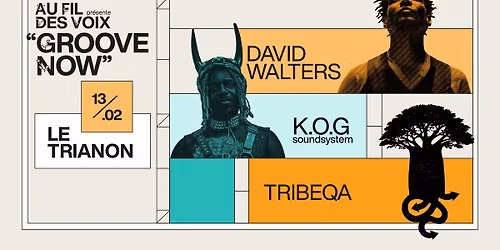 DAVID WALTERS \u2022 K.O.G \u2022 TRIBEQA - SOIR\u00c9E DE CLOTURE AU TRIANON
