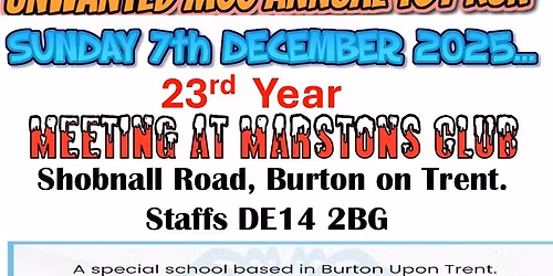 Unwanted Mcc's 23rd Annual Toy Run 2025