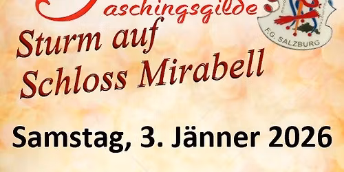 Sturm auf Schloss Mirabell