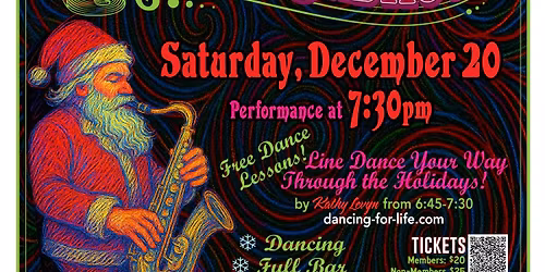 COMING SOON: Angela O'Neill & the Outrageous 8 Yuletide Jubilee