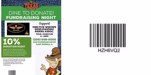 Dine To Donate - Texas Roadhouse Fundraising Night