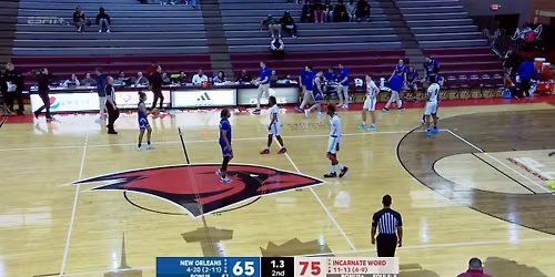 New Orleans Privateers at Incarnate Word Cardinals Mens Basketball at McDermott Convocation Center