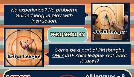 Axe\/Knife Leagues Starting July 8th & 9th