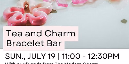 Tea and Charm Bracelet Bar