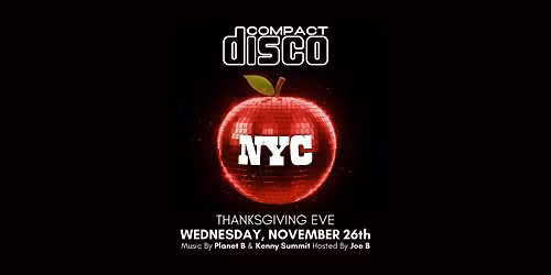 Compact Disco Thanksgiving Eve Bash
