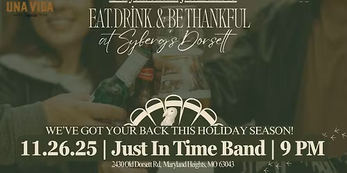 The Night Before Thanksgiving at Syberg's Dorsett