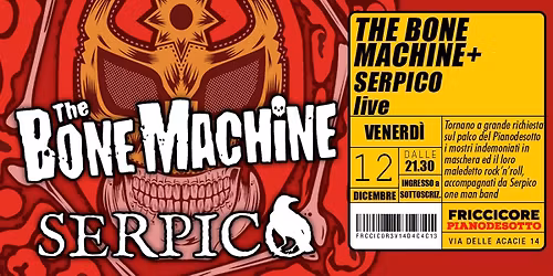 The Bone Machine+Serpico_live@Friccicore