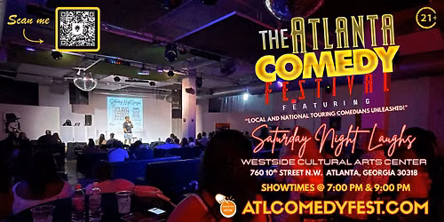 ATL Comedy Festival this Saturday @ Westside Cultural Arts Center