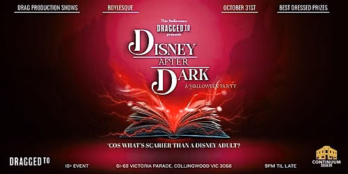 DRAGGED TO Halloween: Disney After Dark