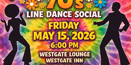 \u270c Fun Bunch Presents: Psychedelic 70\u2019s Line Dance Social