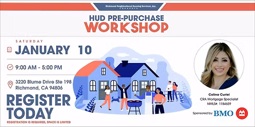 January's HUD Pre-Purchase Workshop!