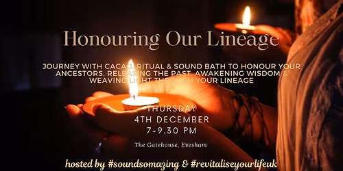 Honouring Our Lineage, Evesham