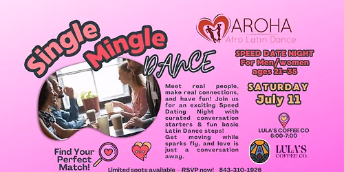 Single Mingle Dance: A Speed Dating Event