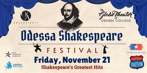 2025 Odessa Shakespeare Festival - Shakespeare's Greatest Hits