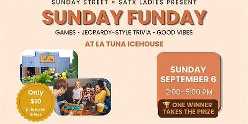 Sunday Funday: Games, Trivia & Good Vibes