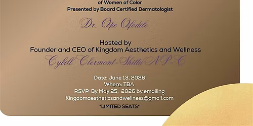 Aesthetic Medicine 101: The Melanated Edition