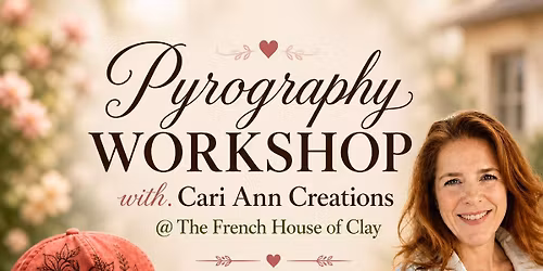 Pyrography workshop with Cari Ann Creations