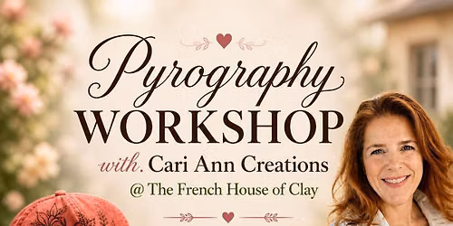 Pyrography workshop with Cari Ann Creations