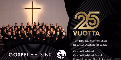 Gospel Helsinki 25 vuotta