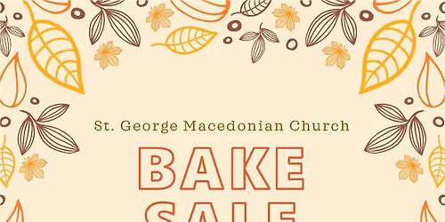 Fall Bake Sale