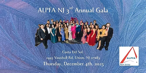 ALPFA NJ 3rd Annual Gala
