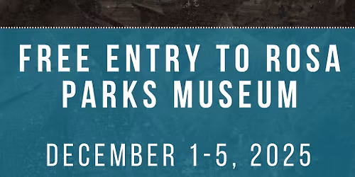 Free Entry to Rosa Park Museum