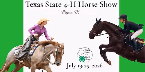 Texas State 4-H Horse Show 2026