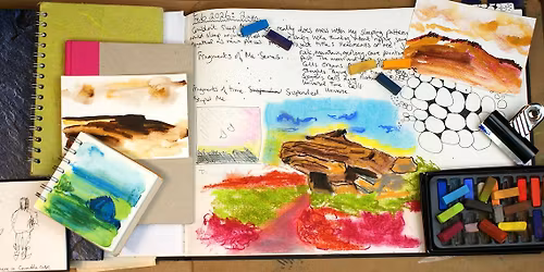Saturday SHED:  Get in Flow,  art journalling for calm and inner stillness