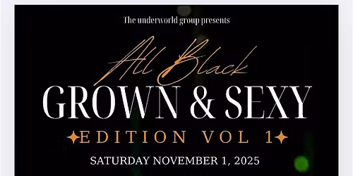 All black Grown an sexy vol 1