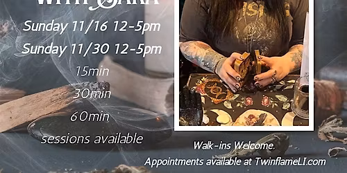 Tarot Readings with Sara!