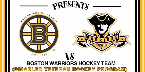 Boston Warriors VS Bruins Alumni