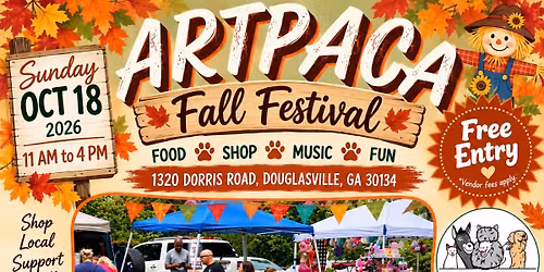 ArtPaca Fall Festival 10\/18\/26