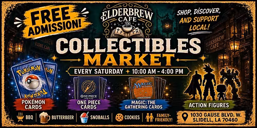 ELDERBREW CAFE COLLECTIBLES MARKET