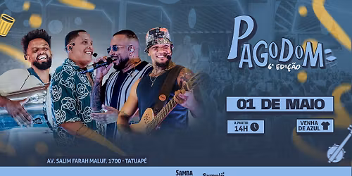 Pagodom a Festa - 6\u00b0 Edi\u00e7\u00e3o