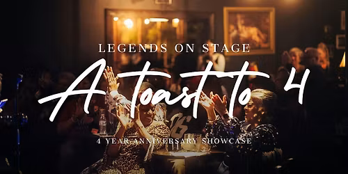 A Toast to Four: Legends on Stage | Lucille's Jazz Lounge Anniversary