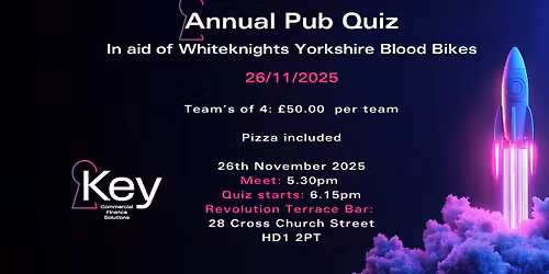 Key Commercial Finance Annual Pub Quiz