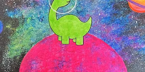 Summer Art Camp: Dino-mite Galaxy