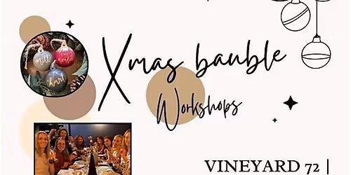 Xmas Bauble Workshop