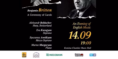 An Evening of English Music | \u0531\u0576\u0563\u056c\u056b\u0561\u056f\u0561\u0576 \u0565\u0580\u0561\u056a\u0577\u057f\u0578\u0582\u0569\u0575\u0561\u0576 \u0565\u0580\u0565\u056f\u0578 