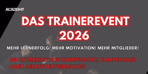 Das Trainerevent 2026