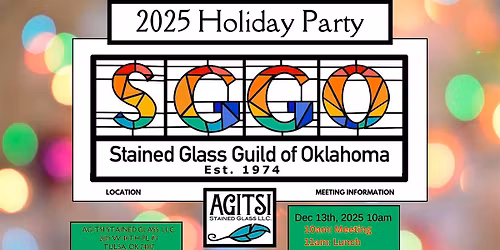 Stained Glass Guild of Oklahoma Christmas Party