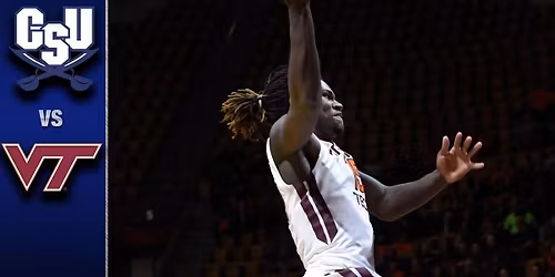 Charleston Southern Buccaneers at Virginia Tech Hokies Mens Basketball