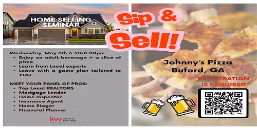 Sip & Sell: Home Selling Seminar & Pizza Night