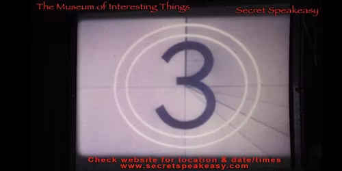 Vintage Film Secret Speakeasy Sunday Dec 7th, 8pm