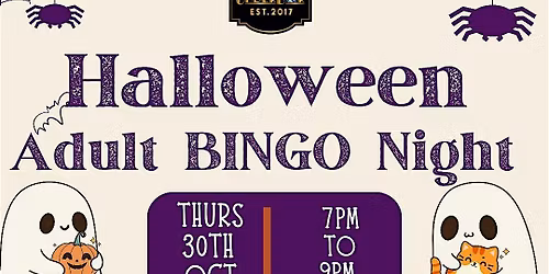 BINGO Queens Adult BINGO Night Halloween Edition
