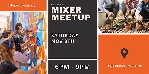 Rebel Exchange Mixer Meet Up